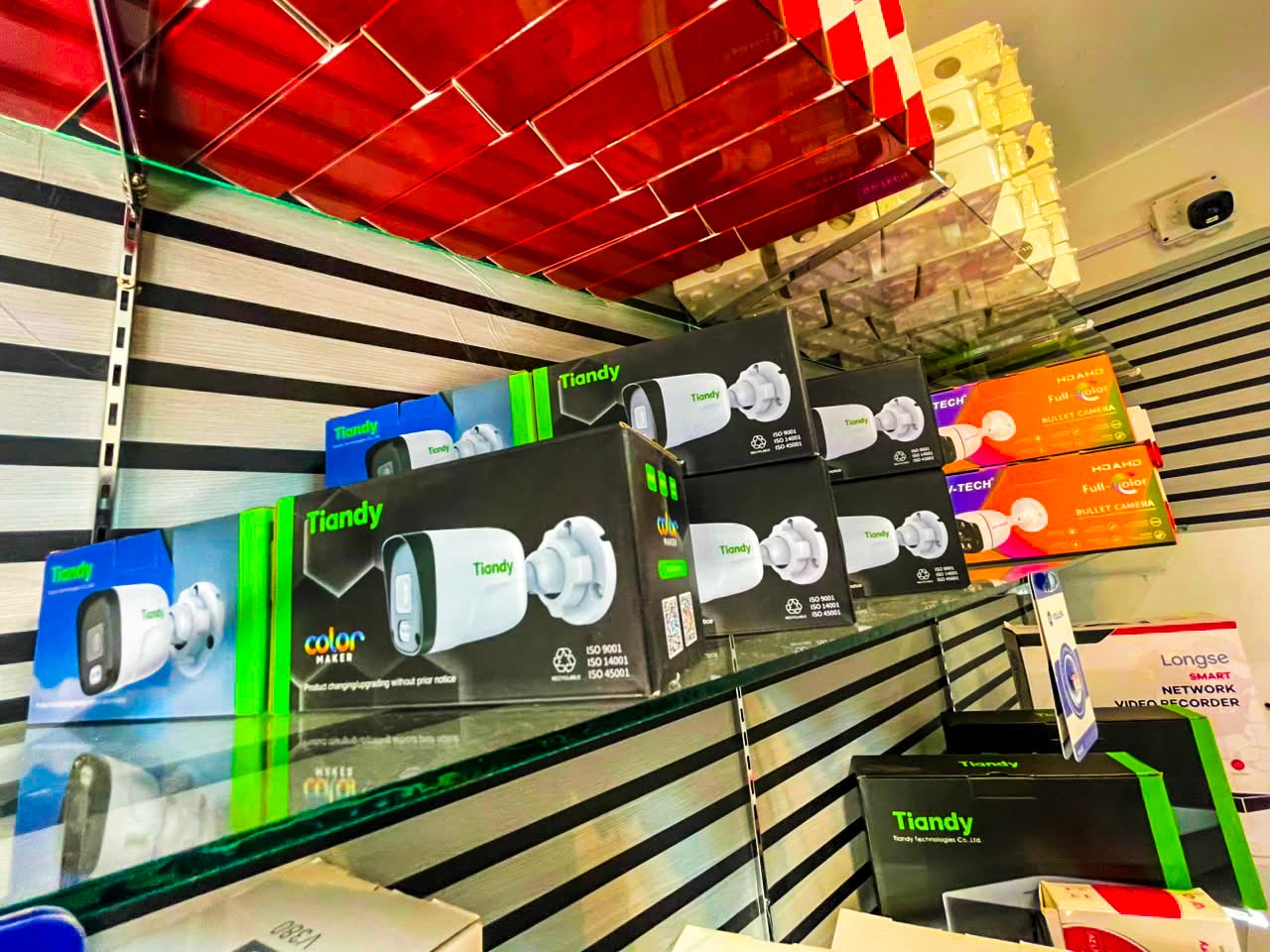 Tiandy Color Maker HD Security Camera Kits
